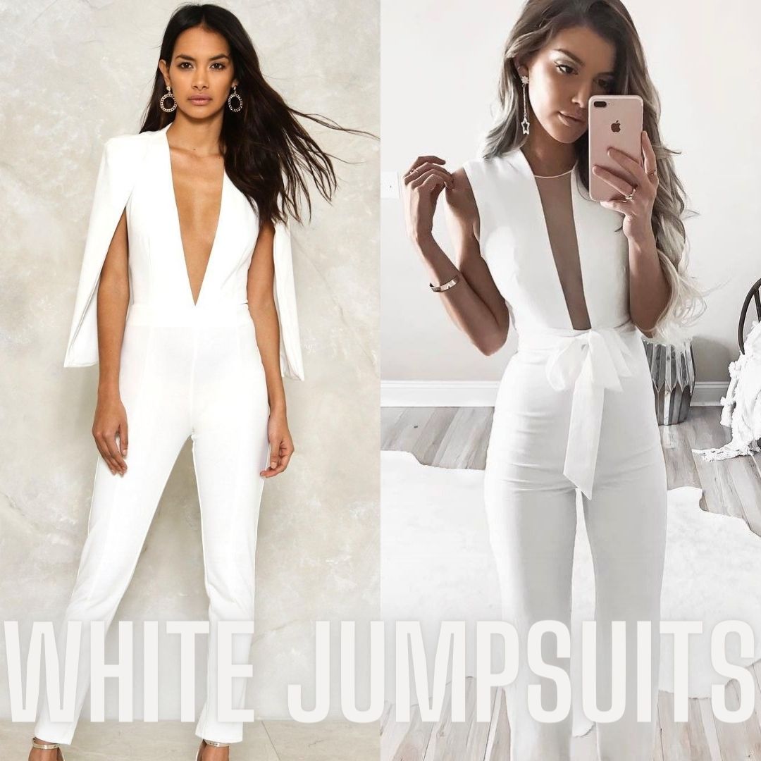 White Jumpsuits For Women
