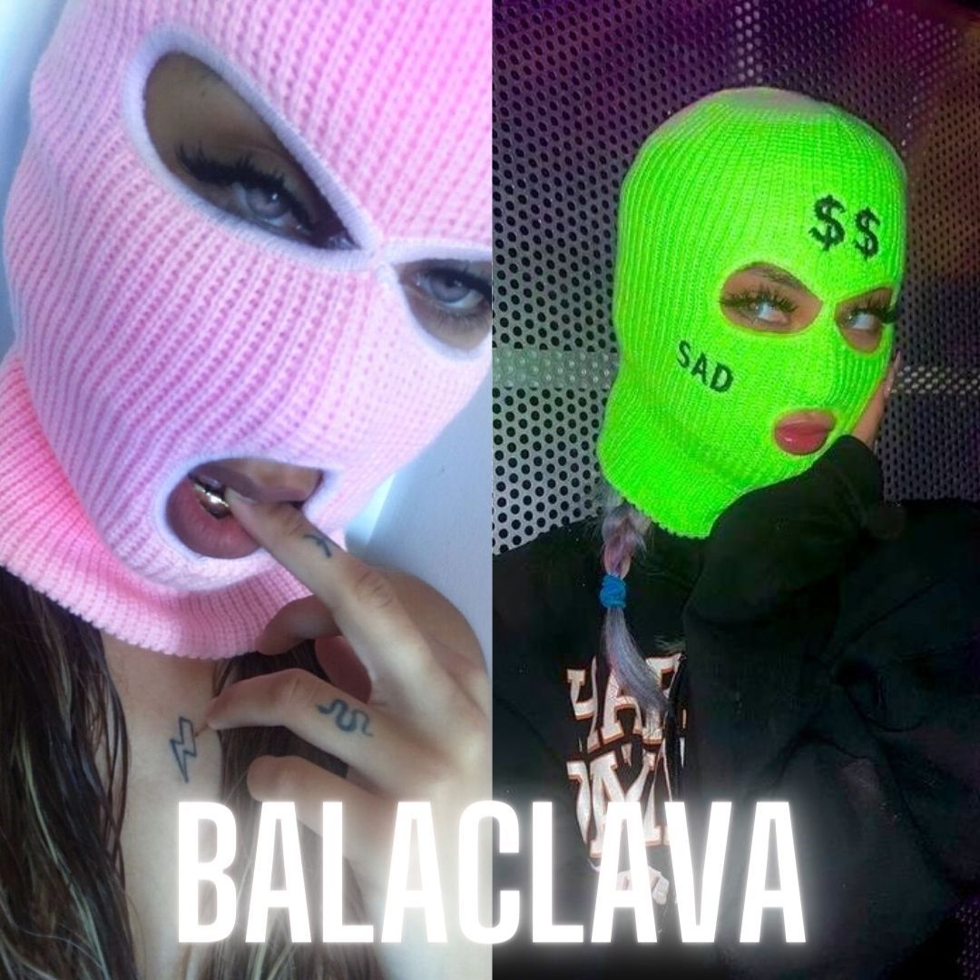 Women's balaclava and ski masks.
