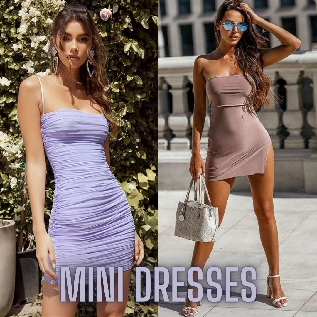 women's mini dress and short dresses