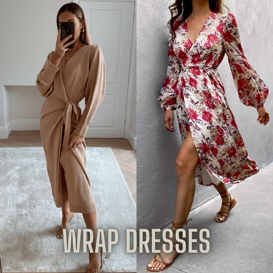 Women's Wrap Dresses – IRHAZ