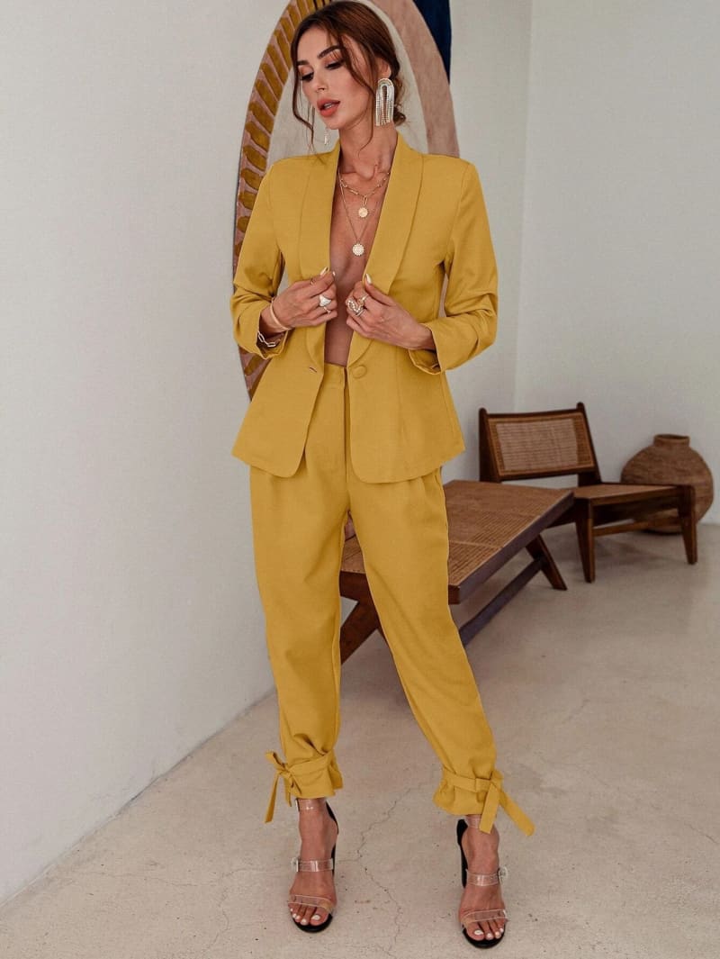 high waisted dress pants with tie Womens Wide Leg Dress Pants High Waisted Adjustable Tie Knot Belted Flowy Trousers Casual Loose Business Pants with Pockets Beige at Amazon Women's Clothing store