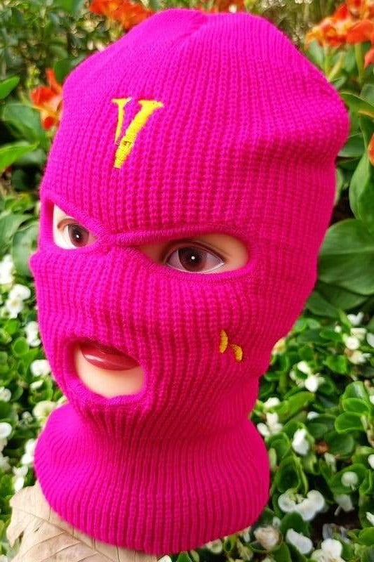 IRHAZ Rose Vlone Embroidery 3 Holes Ski Mask