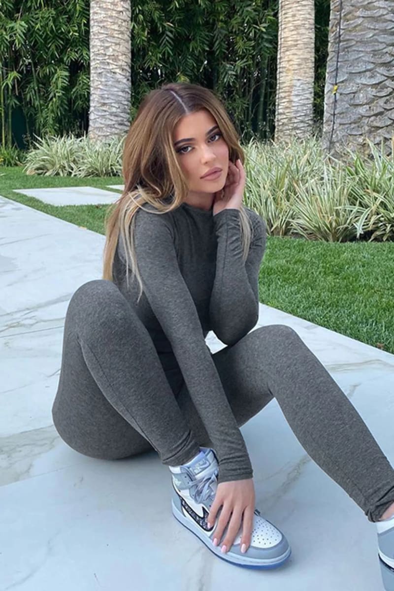 Grey Crewneck Back Zipper Long Sleeves Jumpsuit