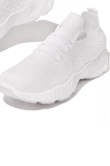 White Casual Mesh Breathable Vulcanize Shoes