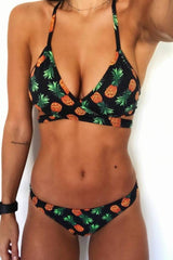 Pineapple Print Bikini Bikini