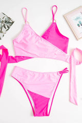 Plus Size Neon Pink Bikini